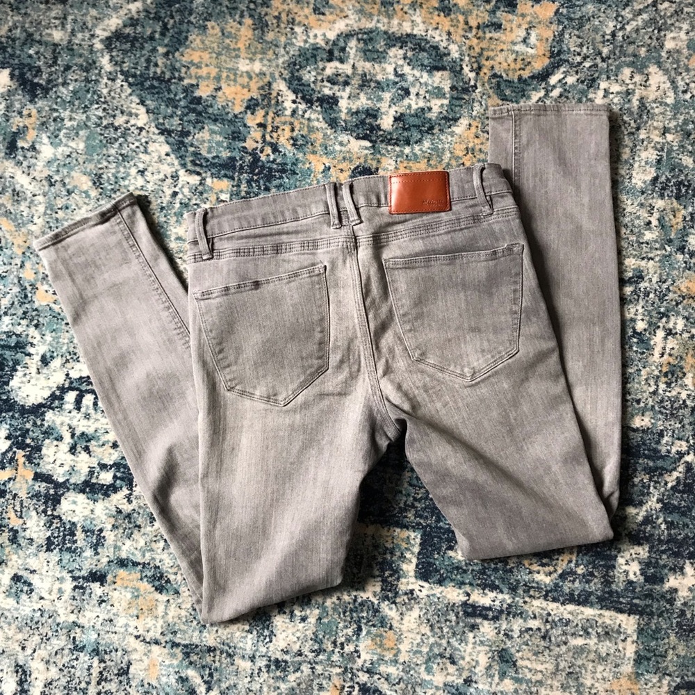 Madewell Skinny Skinny Ankle jeans - gray wash